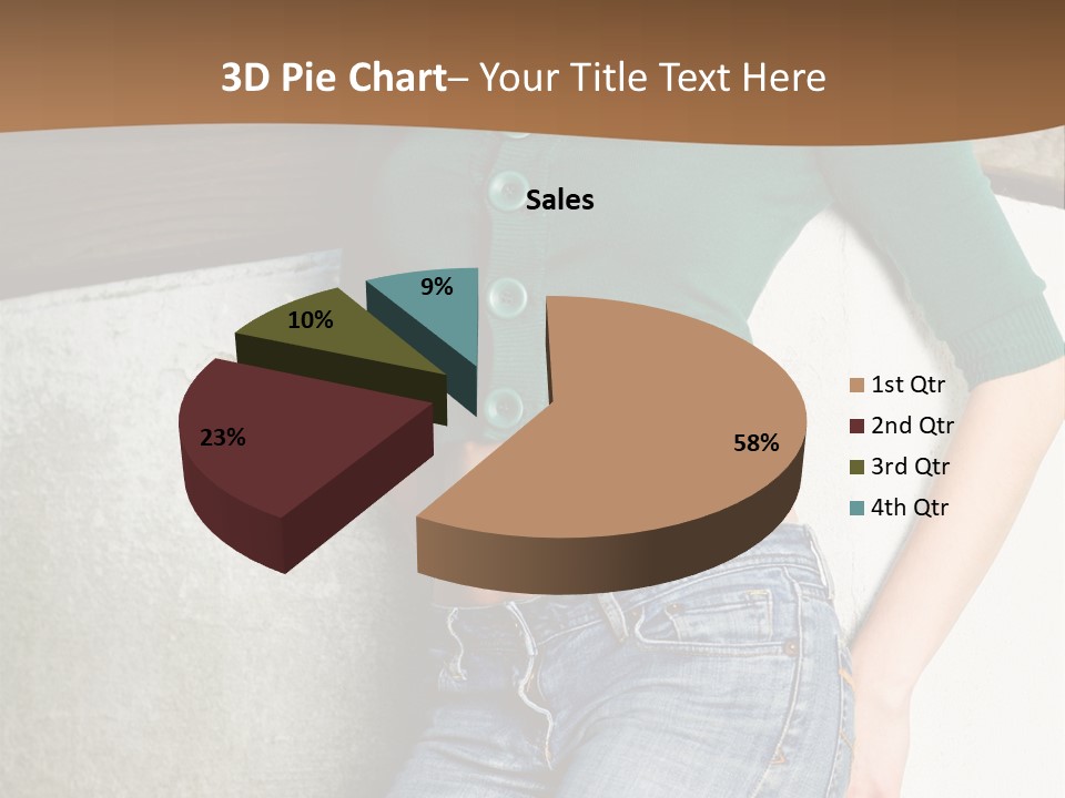 Small Sweater And Jeans PowerPoint Template