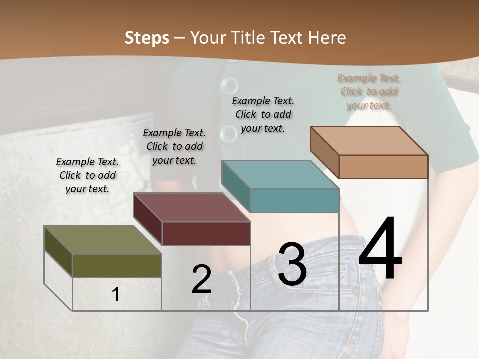 Small Sweater And Jeans PowerPoint Template