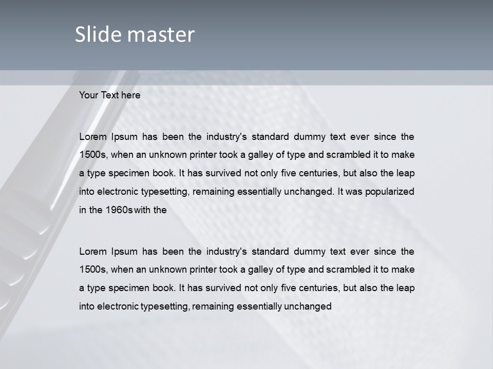 Closeup Of Surgical Tweezers Holding Ribbon Bandage PowerPoint Template