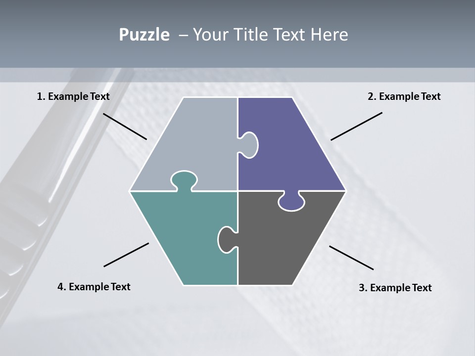 Closeup Of Surgical Tweezers Holding Ribbon Bandage PowerPoint Template