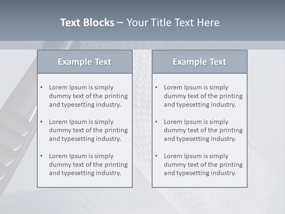 Closeup Of Surgical Tweezers Holding Ribbon Bandage PowerPoint Template
