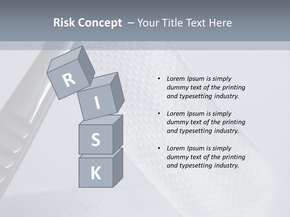 Closeup Of Surgical Tweezers Holding Ribbon Bandage PowerPoint Template