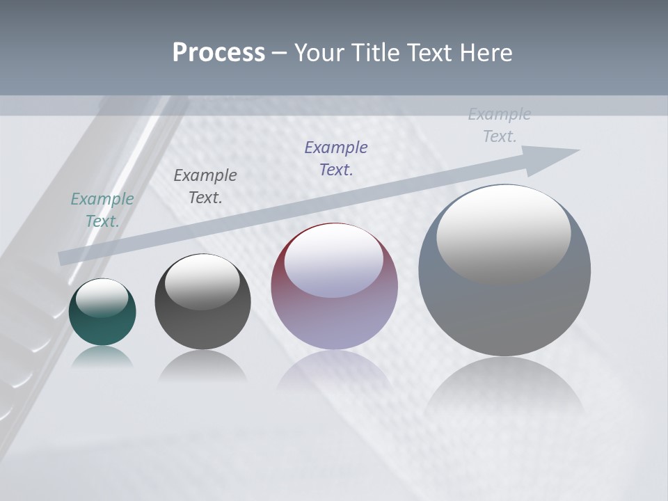 Closeup Of Surgical Tweezers Holding Ribbon Bandage PowerPoint Template