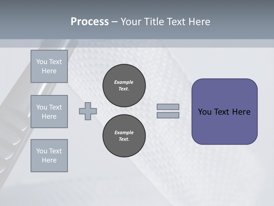 Closeup Of Surgical Tweezers Holding Ribbon Bandage PowerPoint Template