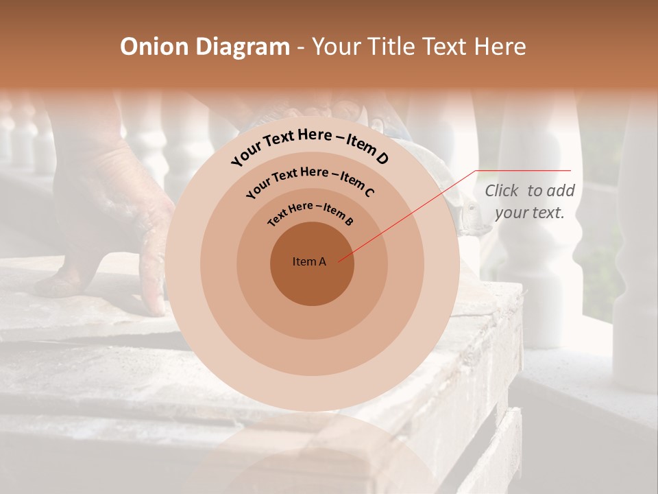 A Man Cutting A Ceramic Floor Tiles PowerPoint Template
