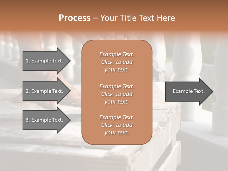 A Man Cutting A Ceramic Floor Tiles PowerPoint Template
