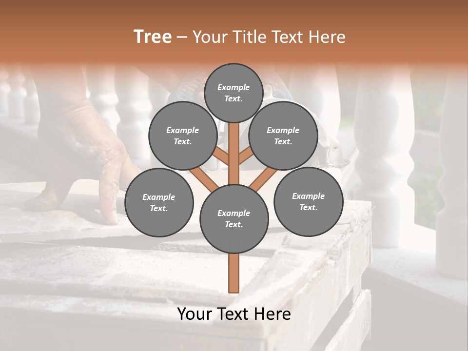 A Man Cutting A Ceramic Floor Tiles PowerPoint Template