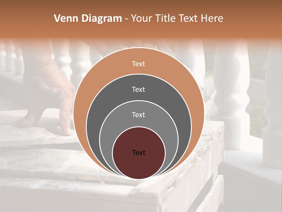 A Man Cutting A Ceramic Floor Tiles PowerPoint Template