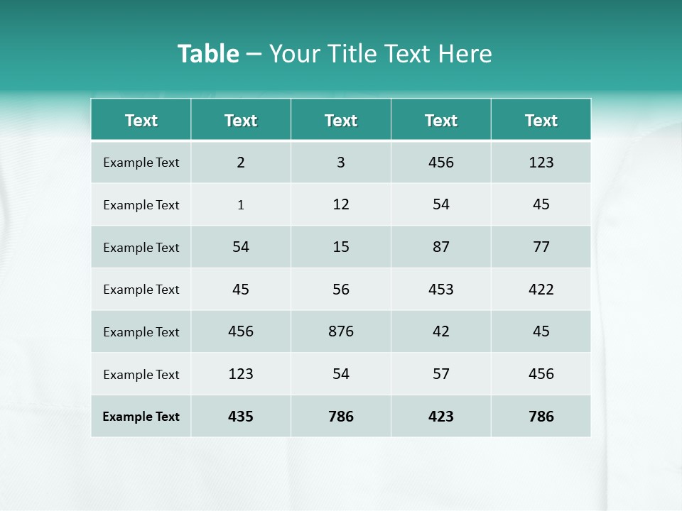 White Dentist Pocket With Toothbrush And Angled Mirror PowerPoint Template