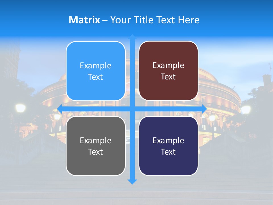 Royal Albert Hall, London PowerPoint Template