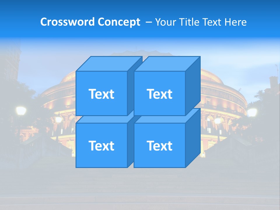 Royal Albert Hall, London PowerPoint Template