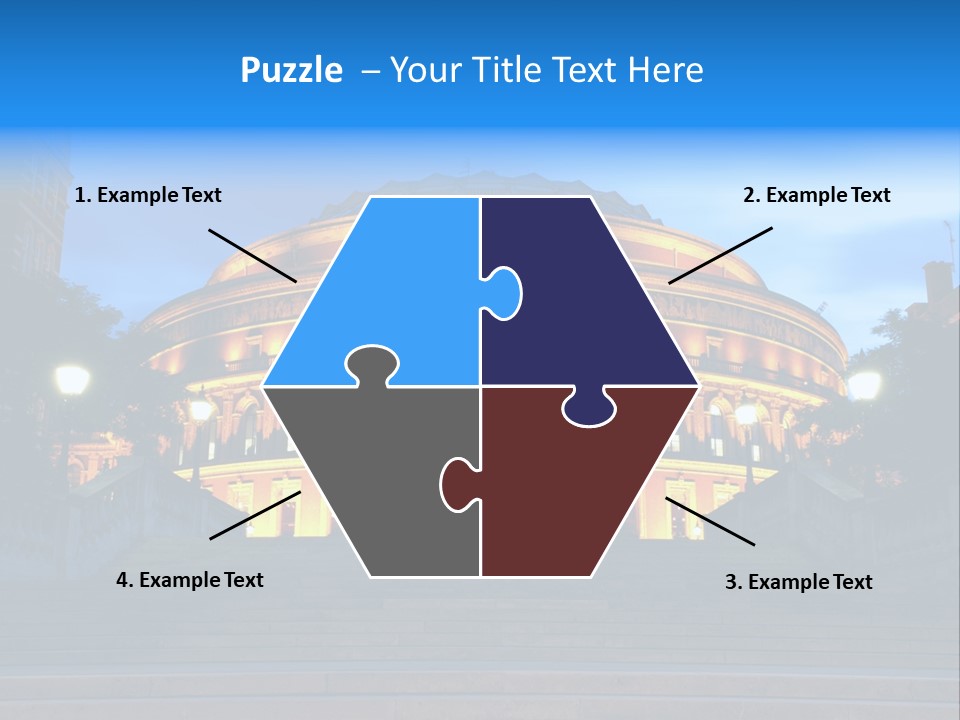 Royal Albert Hall, London PowerPoint Template