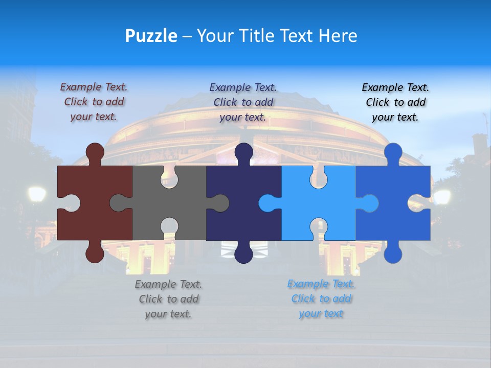 Royal Albert Hall, London PowerPoint Template