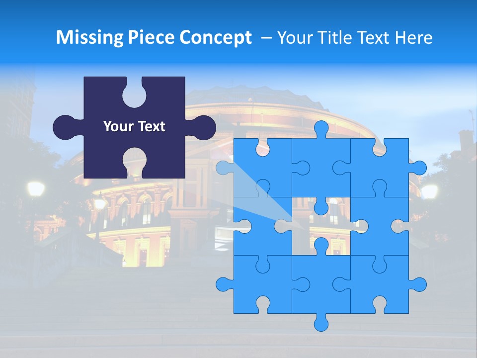 Royal Albert Hall, London PowerPoint Template