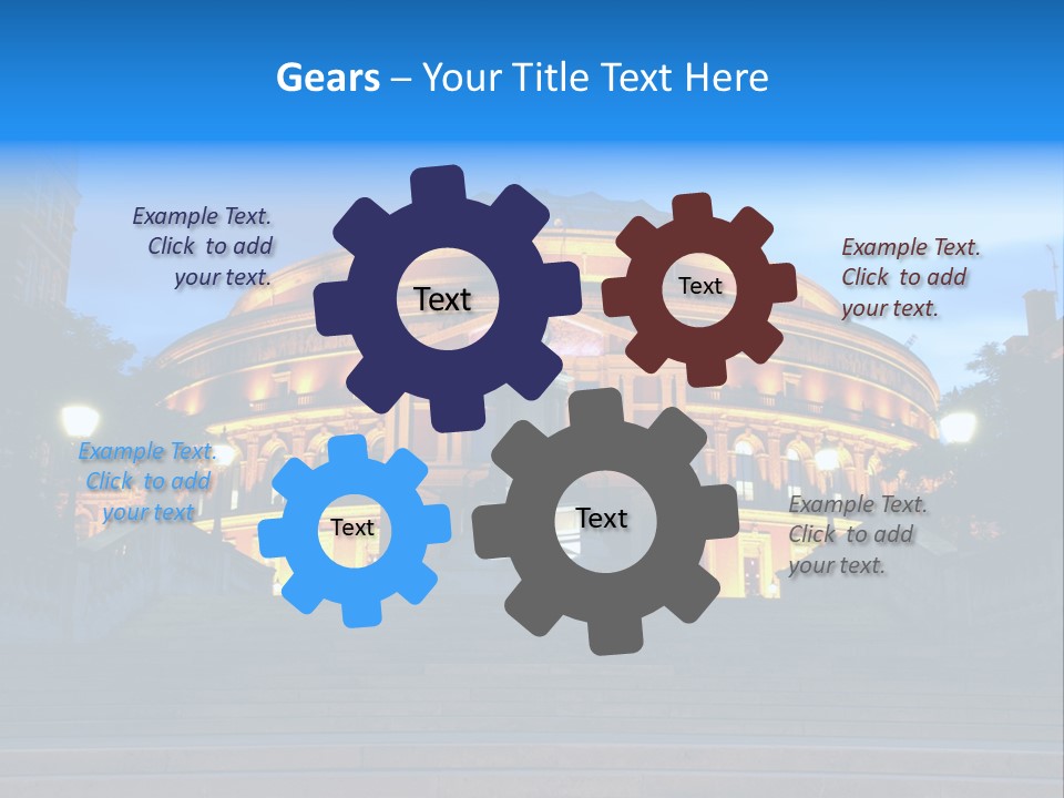 Royal Albert Hall, London PowerPoint Template