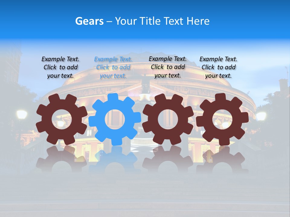 Royal Albert Hall, London PowerPoint Template