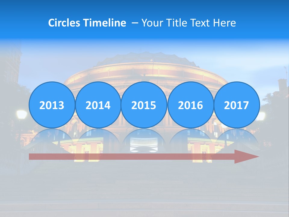 Royal Albert Hall, London PowerPoint Template