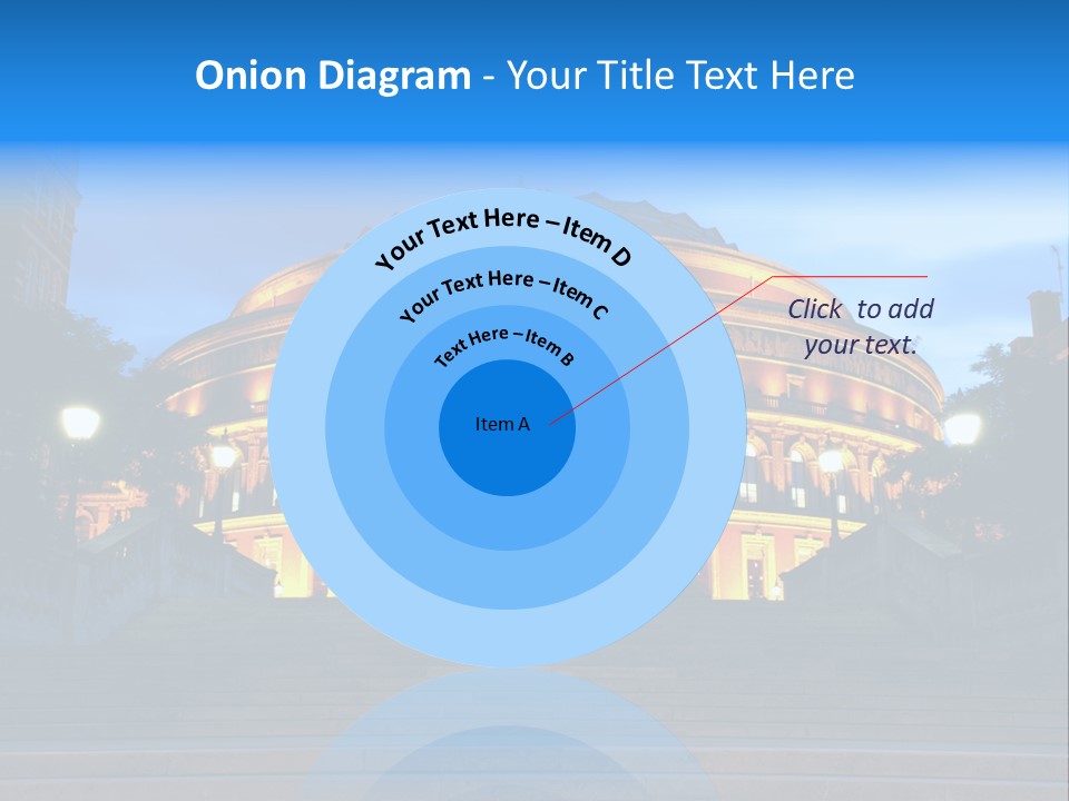Royal Albert Hall, London PowerPoint Template