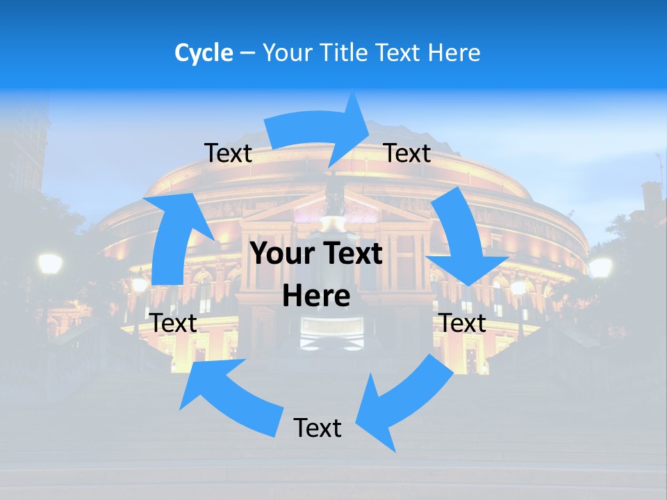 Royal Albert Hall, London PowerPoint Template