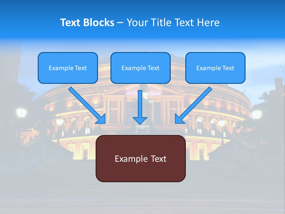 Royal Albert Hall, London PowerPoint Template