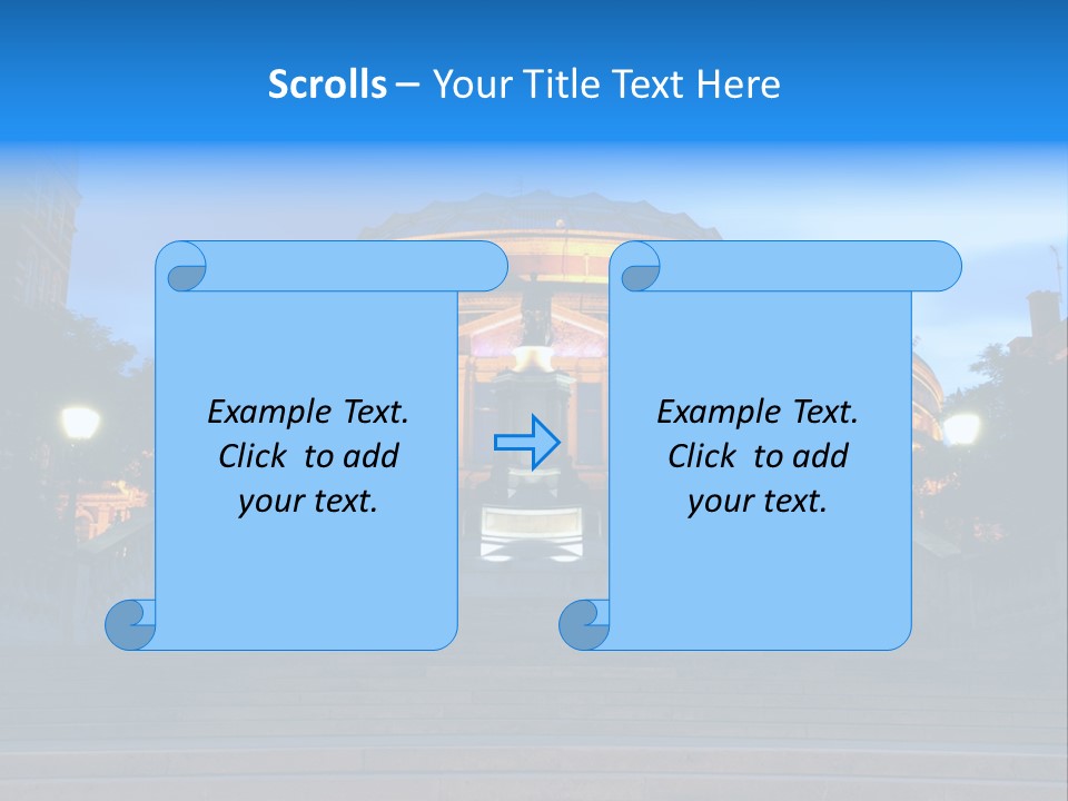 Royal Albert Hall, London PowerPoint Template
