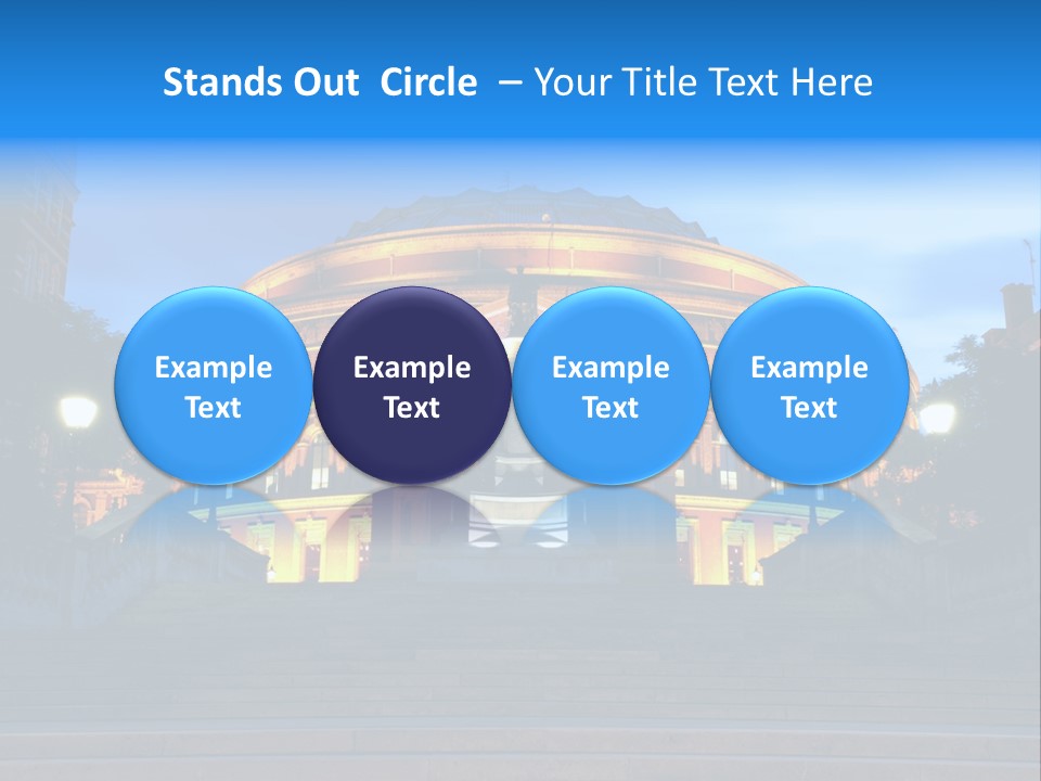 Royal Albert Hall, London PowerPoint Template