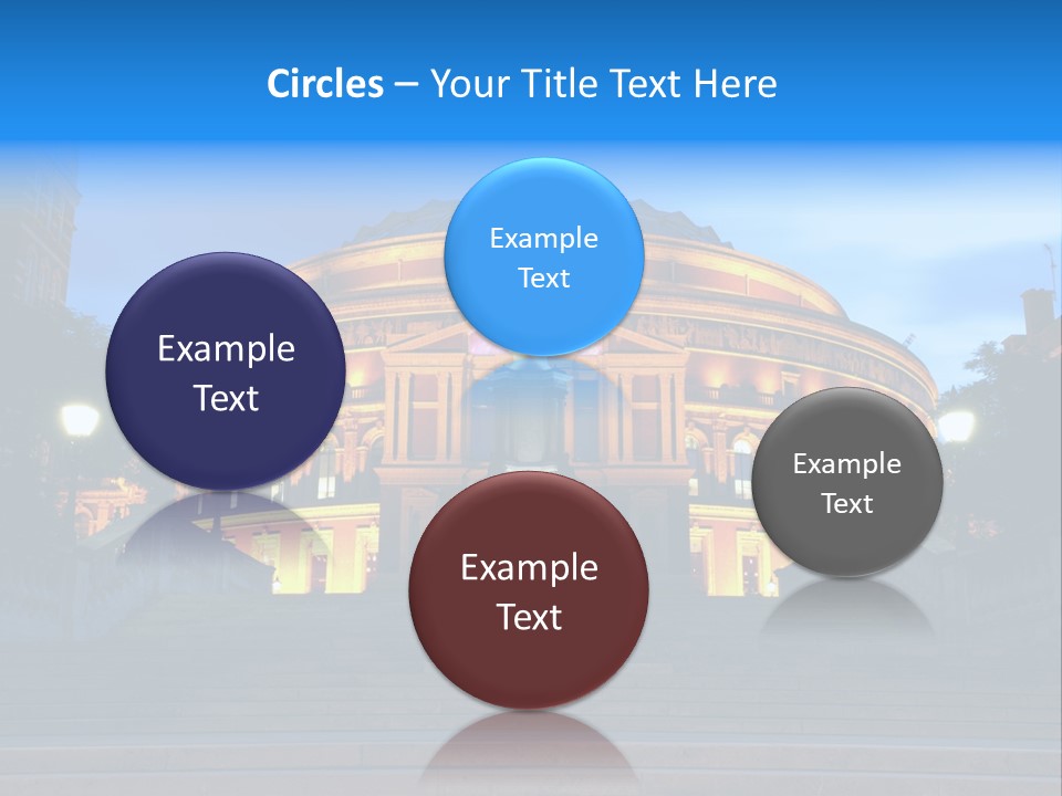Royal Albert Hall, London PowerPoint Template