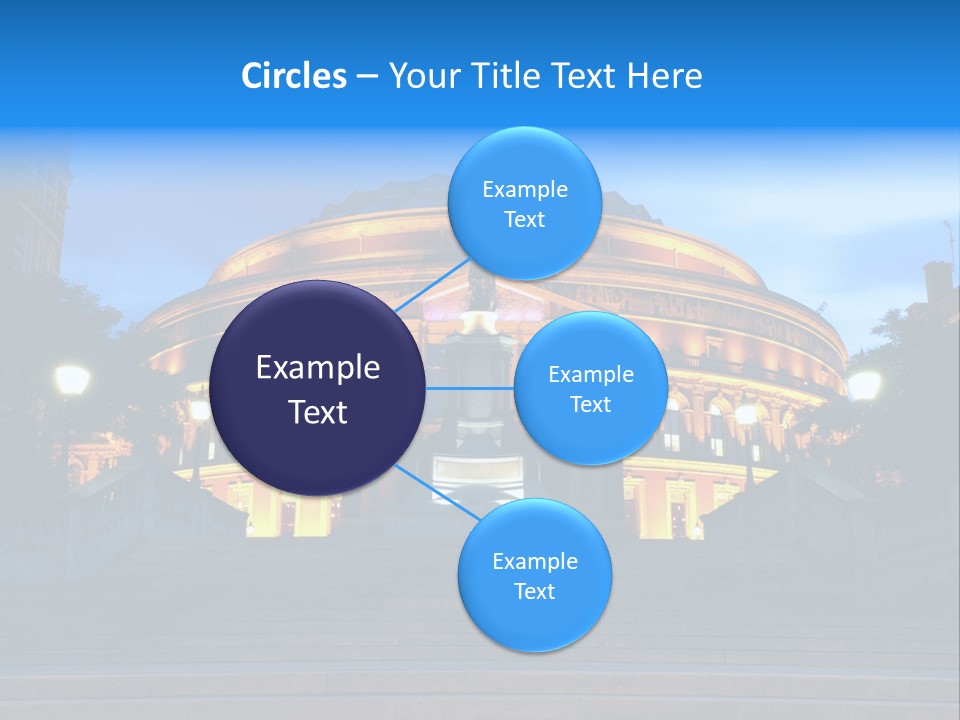 Royal Albert Hall, London PowerPoint Template