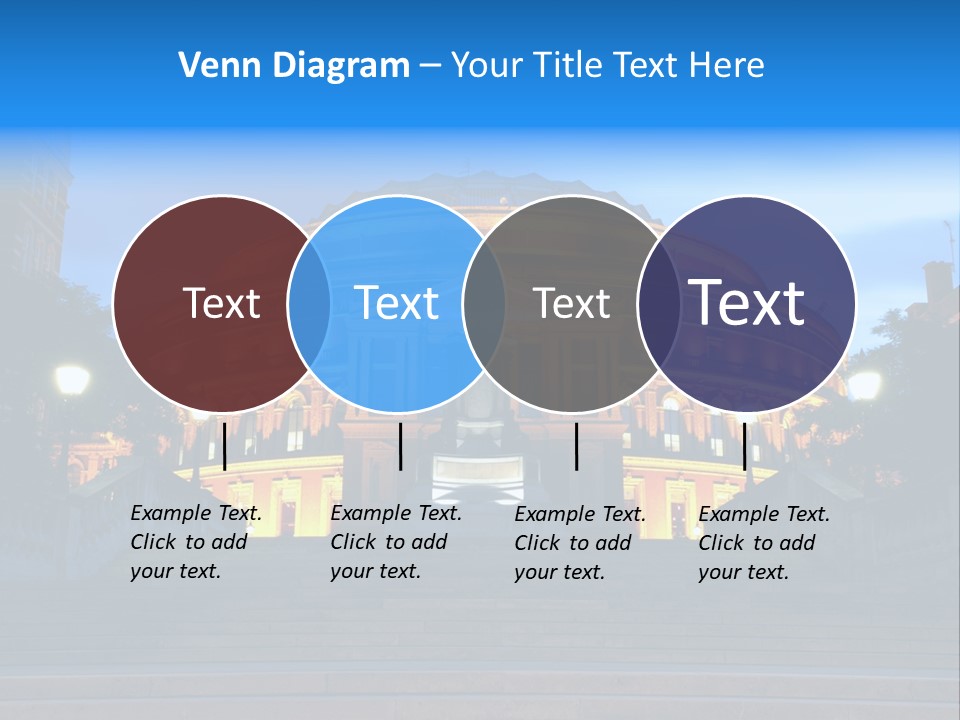 Royal Albert Hall, London PowerPoint Template