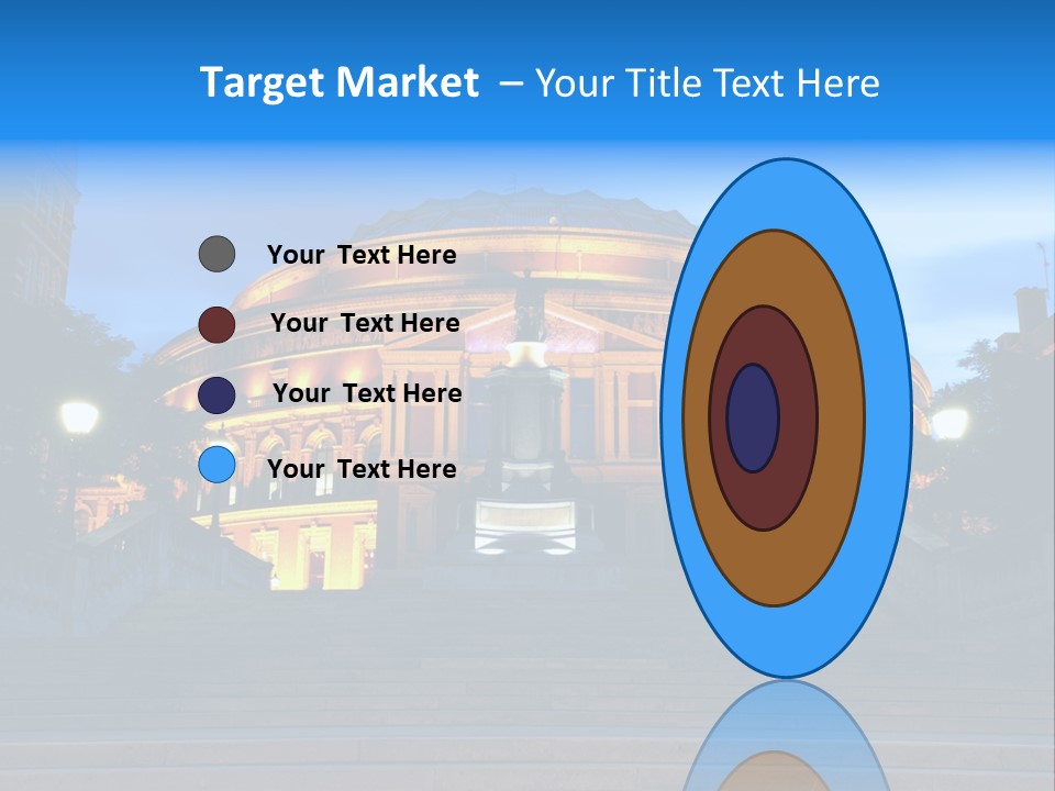 Royal Albert Hall, London PowerPoint Template