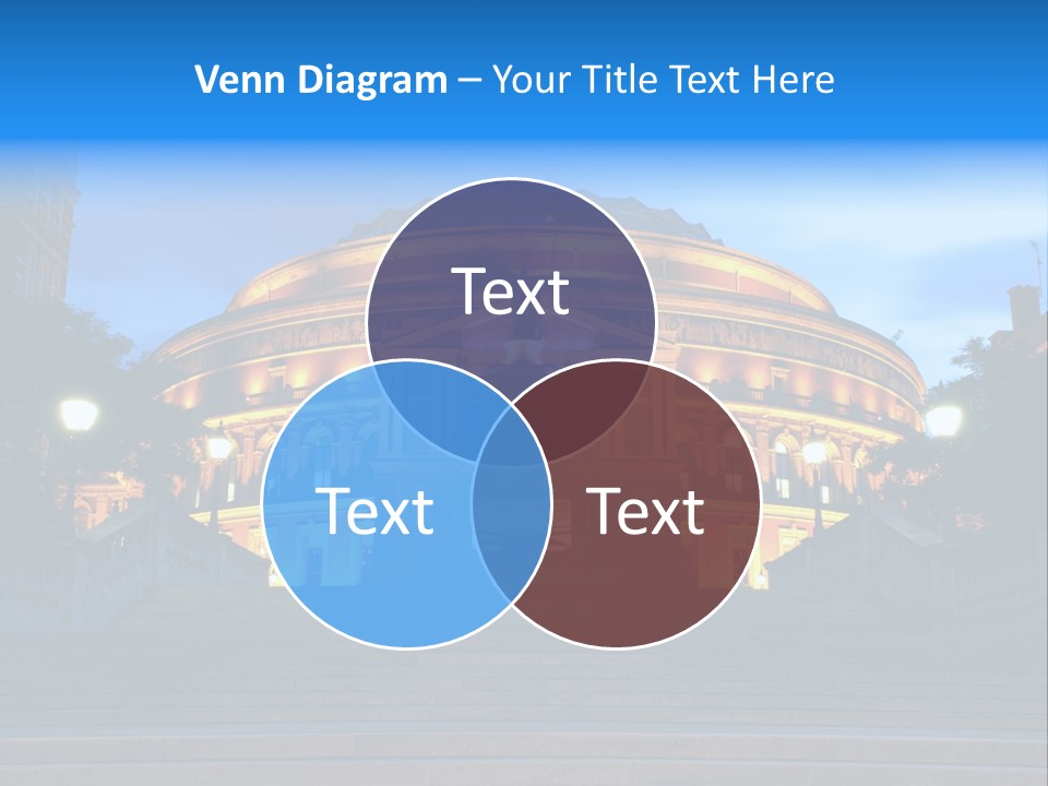 Royal Albert Hall, London PowerPoint Template
