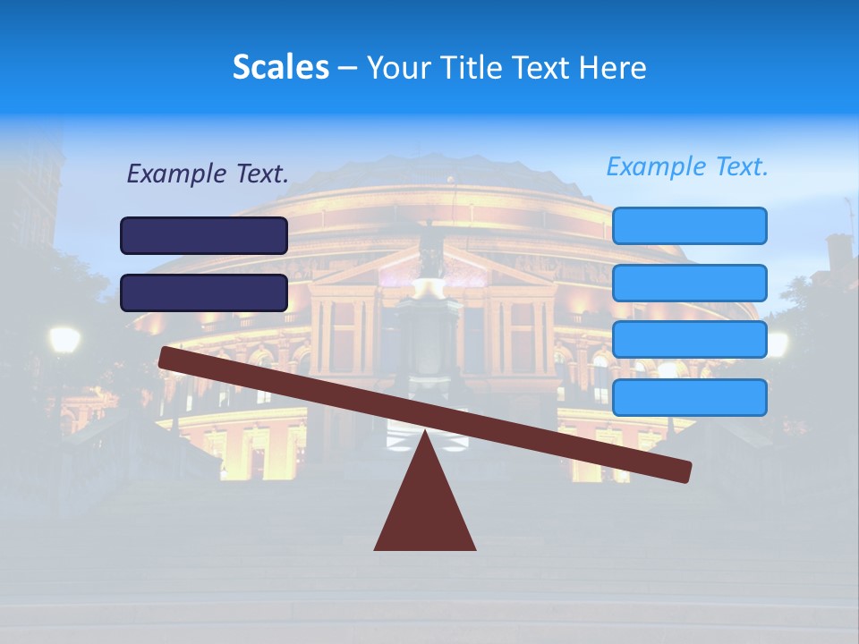 Royal Albert Hall, London PowerPoint Template