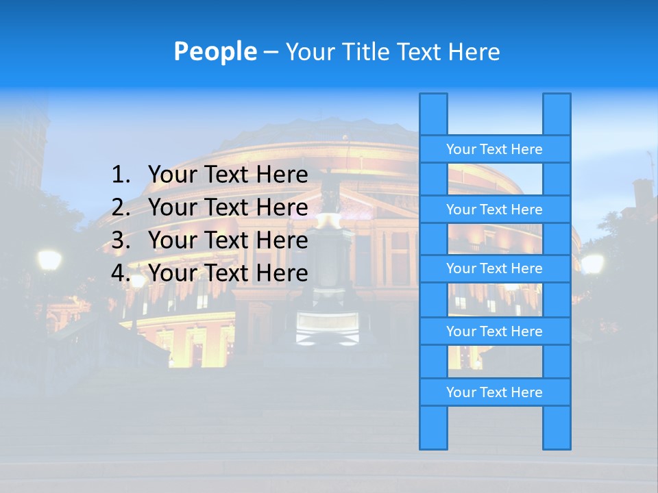 Royal Albert Hall, London PowerPoint Template