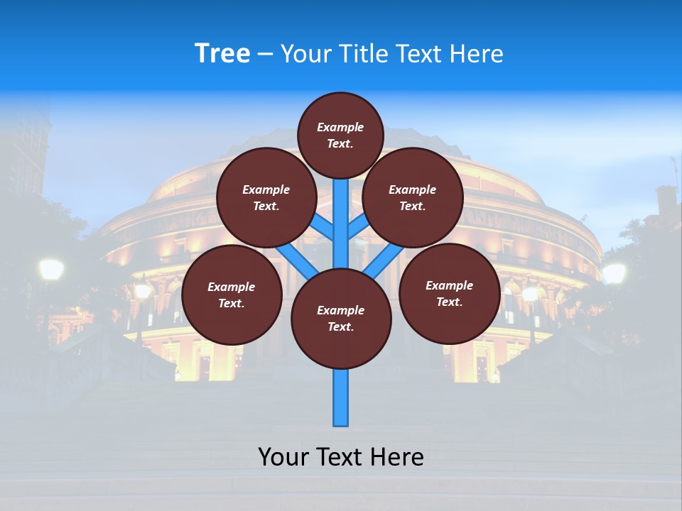 Royal Albert Hall, London PowerPoint Template