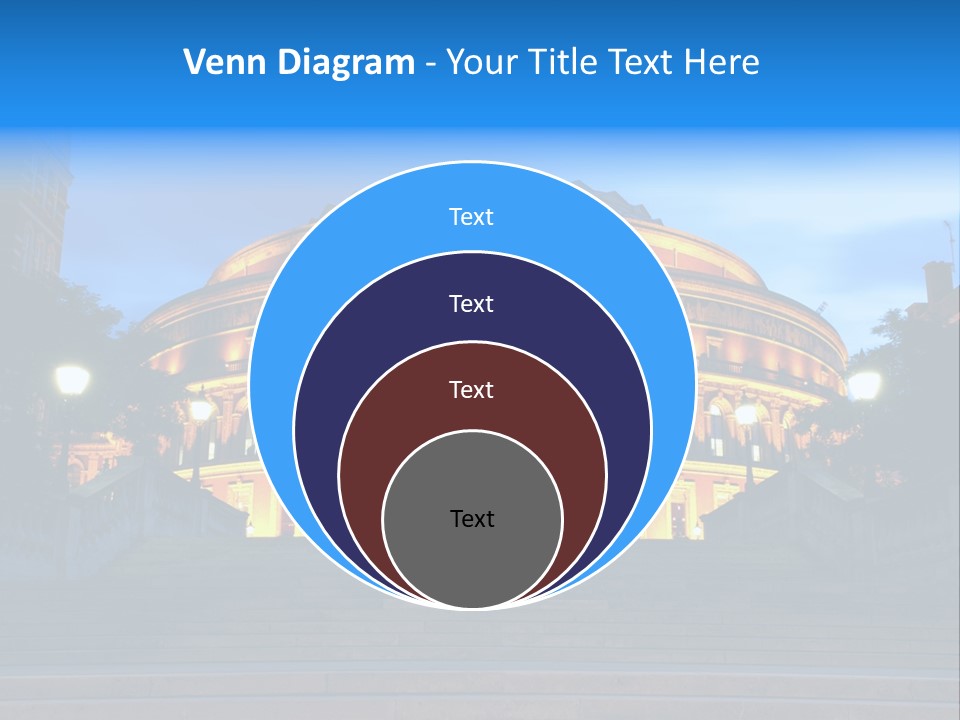 Royal Albert Hall, London PowerPoint Template