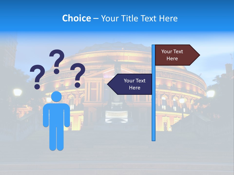 Royal Albert Hall, London PowerPoint Template