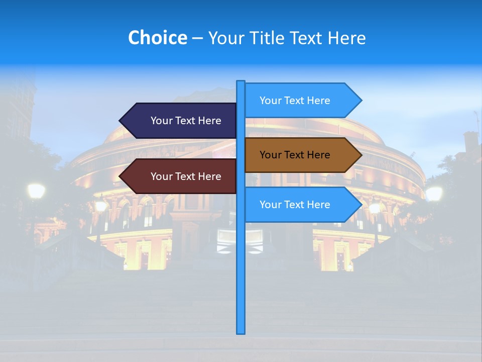 Royal Albert Hall, London PowerPoint Template