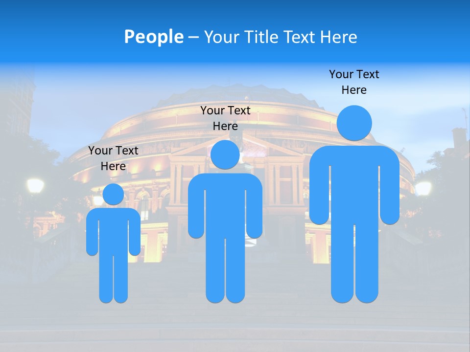 Royal Albert Hall, London PowerPoint Template