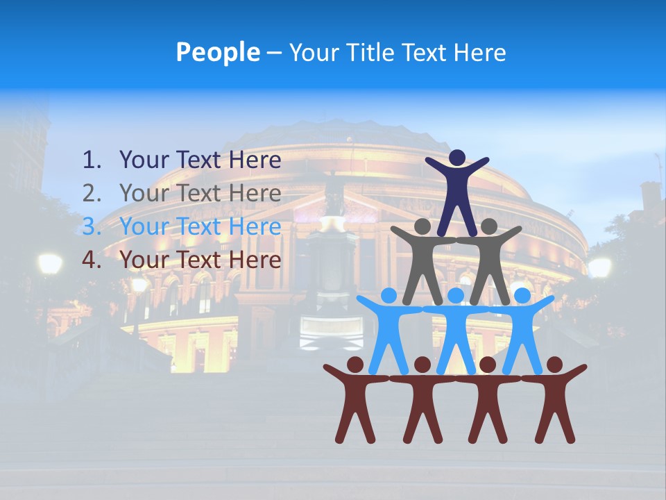 Royal Albert Hall, London PowerPoint Template