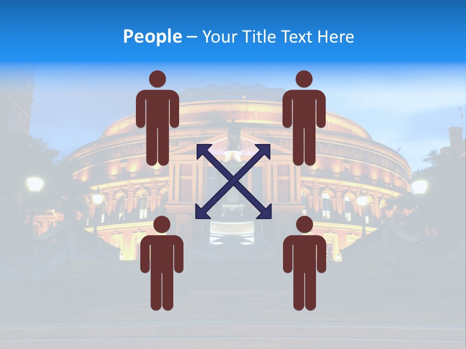 Royal Albert Hall, London PowerPoint Template