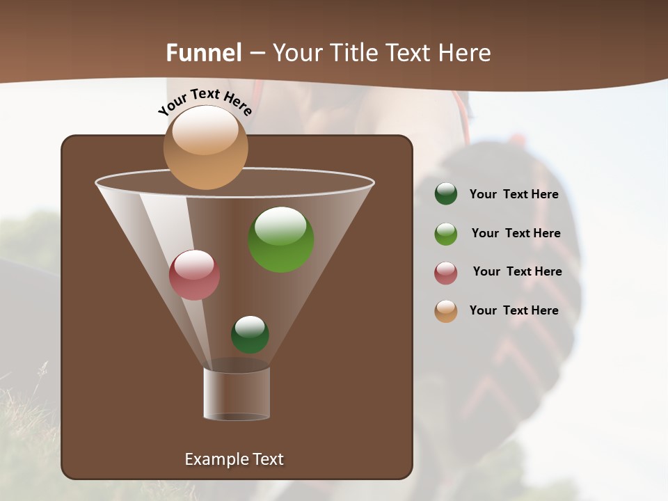 Smiley Athletic Woman Stretching Her Legs Outdoors PowerPoint Template