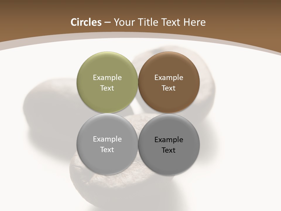 3 Roasted Coffee On White PowerPoint Template