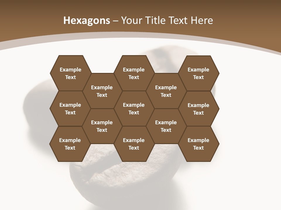 3 Roasted Coffee On White PowerPoint Template