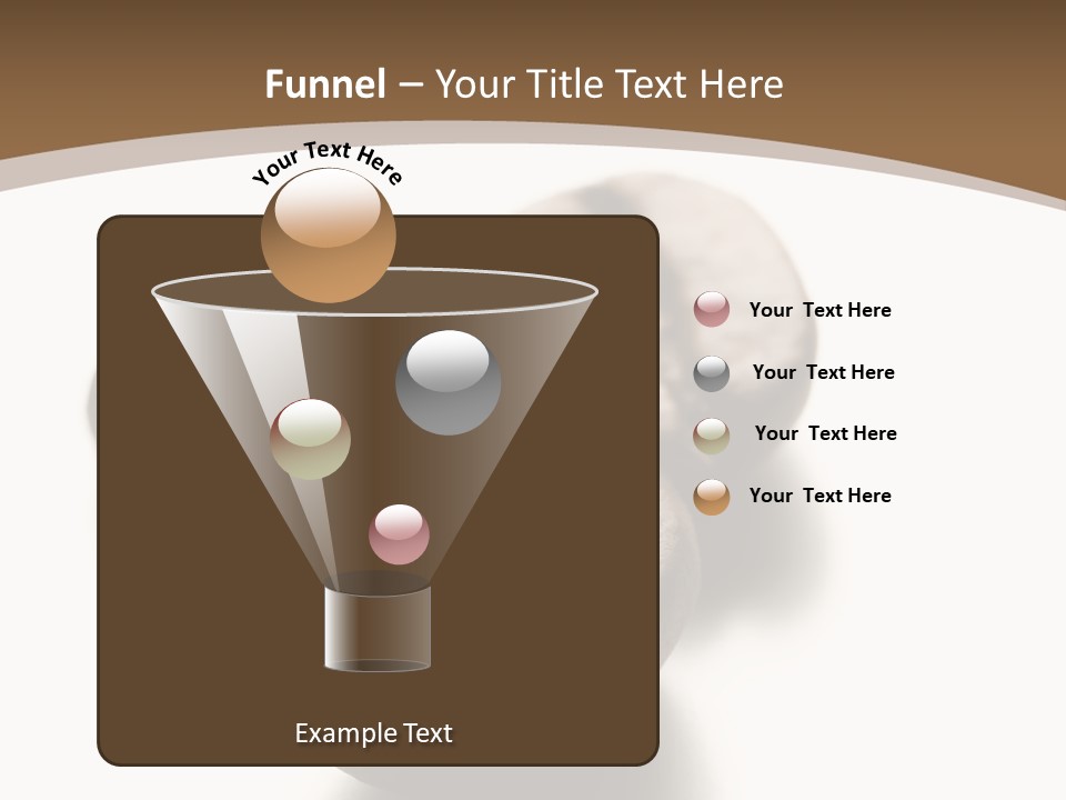 3 Roasted Coffee On White PowerPoint Template