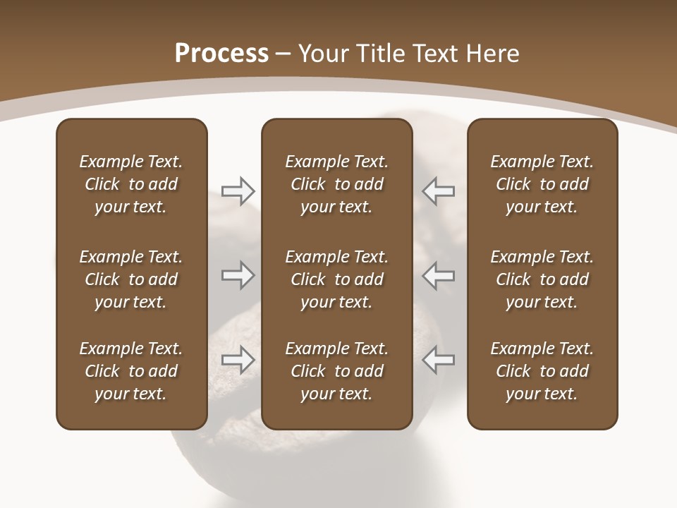 3 Roasted Coffee On White PowerPoint Template
