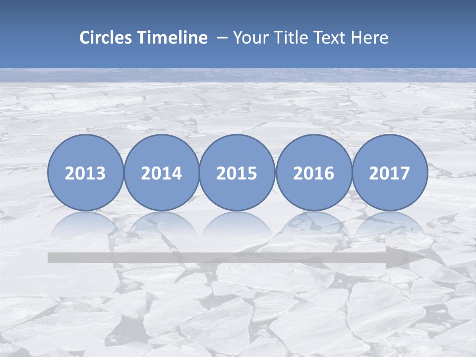 View Of Antarctica From The Bow Of A Russian Icebreaker On Antarctica PowerPoint Template