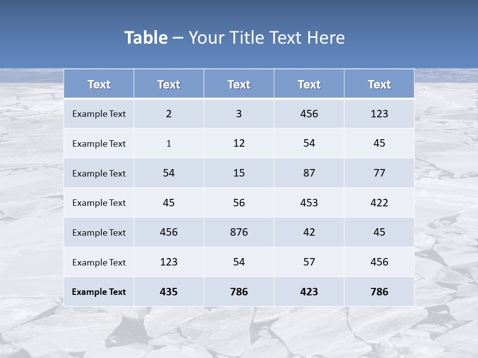 View Of Antarctica From The Bow Of A Russian Icebreaker On Antarctica PowerPoint Template