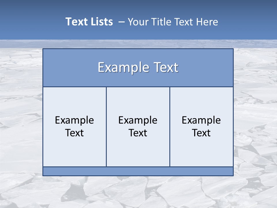 View Of Antarctica From The Bow Of A Russian Icebreaker On Antarctica PowerPoint Template