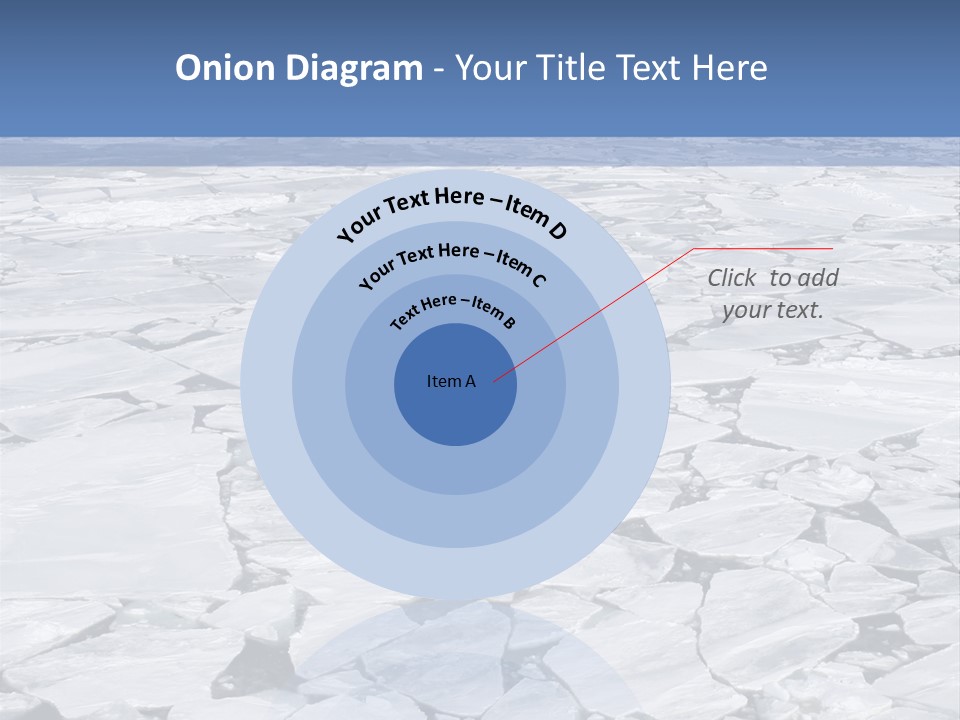 View Of Antarctica From The Bow Of A Russian Icebreaker On Antarctica PowerPoint Template
