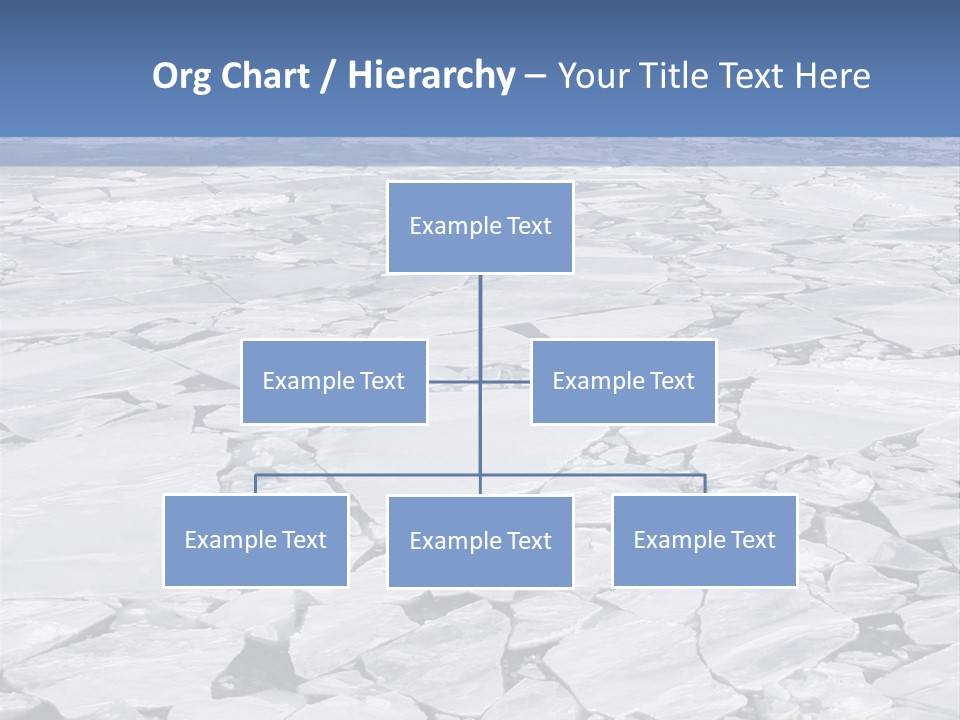 View Of Antarctica From The Bow Of A Russian Icebreaker On Antarctica PowerPoint Template